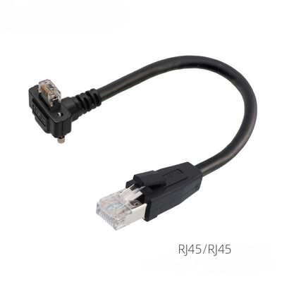 GigE Vision Industrial Shielded RJ45 to RJ45 Ethernet Cable (Drag Chain Compatible)