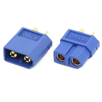 10AWG موصل طائرة بدون طيار سلسلة XT60 موديل قابس مع تصنيف 35 أمبير وتكوين 2-3 سنون